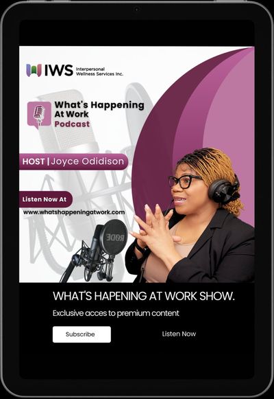 What's Happening at Work Podcast with Joyce Odidison